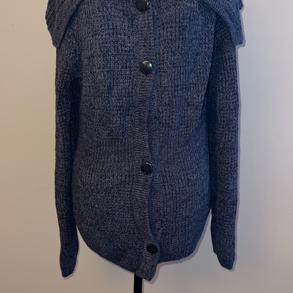 Unlisted Kenneth Cole dark gray Cardigan XL - Picture 5 of 13